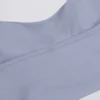 Sujetador deportivo con cuello halter Define Luxe en azul grisáceo
