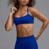 Sujetador deportivo Define Luxe Multiway con espalda abierta en azul real