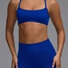 Sujetador deportivo Define Luxe Multiway con espalda abierta en azul real