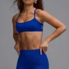 Sujetador deportivo Define Luxe Multiway con espalda abierta en azul real