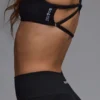 Sujetador deportivo Define Luxe Multiway con espalda abierta en negro