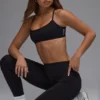 Sujetador deportivo Define Luxe Multiway con espalda abierta en negro
