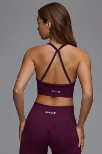 Sujetador deportivo Define Luxe Multiway en color Grape