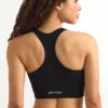 Sujetador deportivo FlexiRib con espalda nadadora en negro
