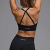 Sujetador deportivo multifuncional Define Luxe en negro