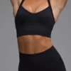 Sujetador deportivo multifuncional Define Luxe en negro