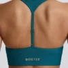 Sujetador deportivo sin costuras con espalda en T Super Sculpt en color verde azulado