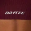 Sujetador deportivo sin costuras Super Sculpt con espalda cruzada en color ciruela