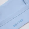Sujetador deportivo Soft Active con detalles de costuras en azul cielo
