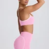Sujetador deportivo Soft Active con escote corazón en rosa bebé