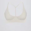 Sujetador deportivo Soft Active con espalda nadadora en color crema
