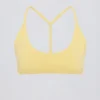 Sujetador deportivo Soft Active con espalda nadadora en color limón