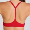 Sujetador deportivo Soft Active con espalda nadadora en rojo fresa
