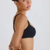 Sujetador deportivo Soft Active con ribetes en contraste en negro