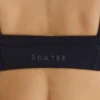 Sujetador deportivo Soft Active con ribetes en contraste en negro