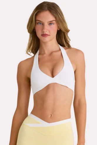Sujetador deportivo Soft Active en color leche