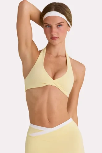 Sujetador deportivo Soft Active en color limón