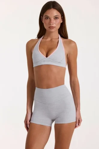 Sujetador deportivo Soft Active en gris jaspeado