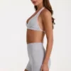 Sujetador deportivo Soft Active en gris jaspeado