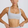 Sujetador deportivo Soft Active en gris jaspeado