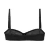 Sujetador sin tirantes de malla suave Intimates en negro