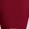 Top corto de manga larga sin costuras Super Sculpt en color burdeos