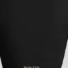 Top corto de manga larga sin costuras Super Sculpt en negro
