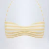 Top de bikini multiuso Cascais en color limón