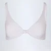Top de bikini Santona con detalle de nudo en blanco