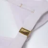 Top de bikini Santona con detalle de nudo en blanco