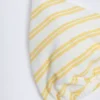 Top de bikini triangular Kotor en amarillo limón