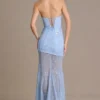 Vestido corsé de encaje adornado Liliane Premium en azul cielo Vestido corsé de encaje adornado Liliane Premium en azul cielo