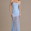 Vestido corsé de encaje adornado Liliane Premium en azul cielo Vestido corsé de encaje adornado Liliane Premium en azul cielo