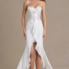 Vestido corsé de encaje con adornos Beatrix Premium en blanco Vestido corsé de encaje con adornos Beatrix Premium en blanco