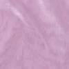 Vestido corto asimétrico con aberturas metalizadas de Zanab en rosa violeta