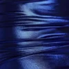Vestido corto de jersey metalizado con aberturas Nasira en azul eléctrico Vestido corto de jersey metalizado con aberturas Nasira en azul eléctrico