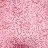 Vestido corto rosa Valley con adornos de perlas en forma de corazón
