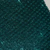Vestido midi Eisley con cuello corazón y adornos en verde azulado