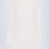 Vestido Oualie con cuello vuelto en blanco